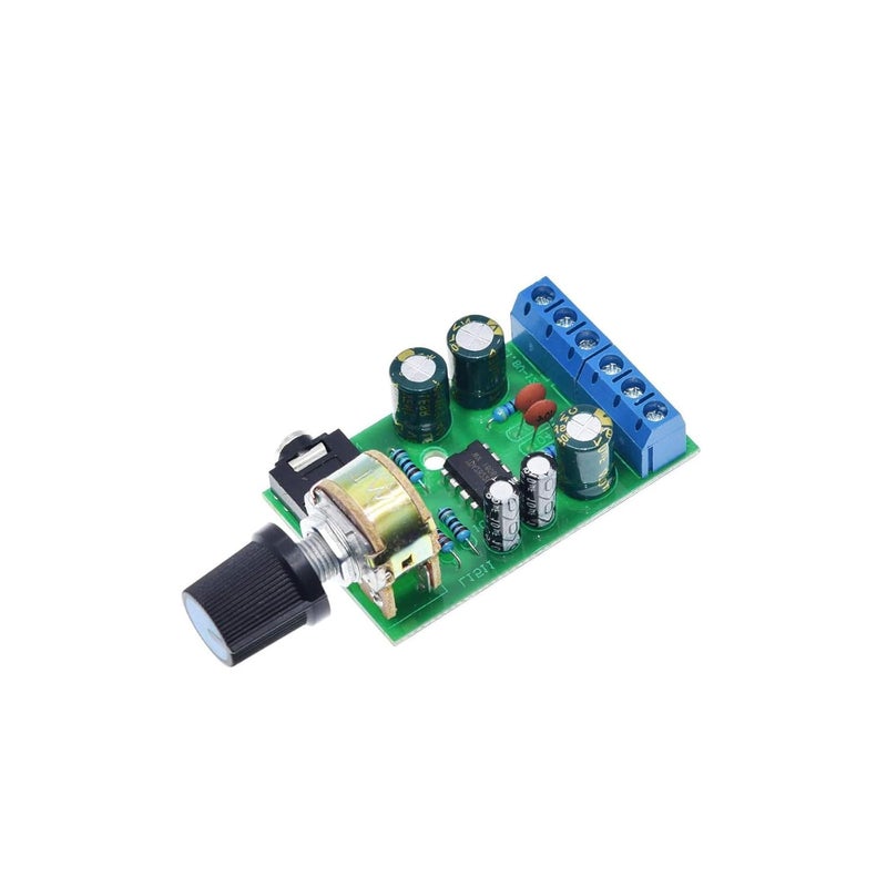 hiBCTR 4-Pack TDA2822M Stereo Amplifier Modules – Dual-Channel 1.8-12V DC Audio Amp Boards for Arduino & DIY Electronics​ - Image 3